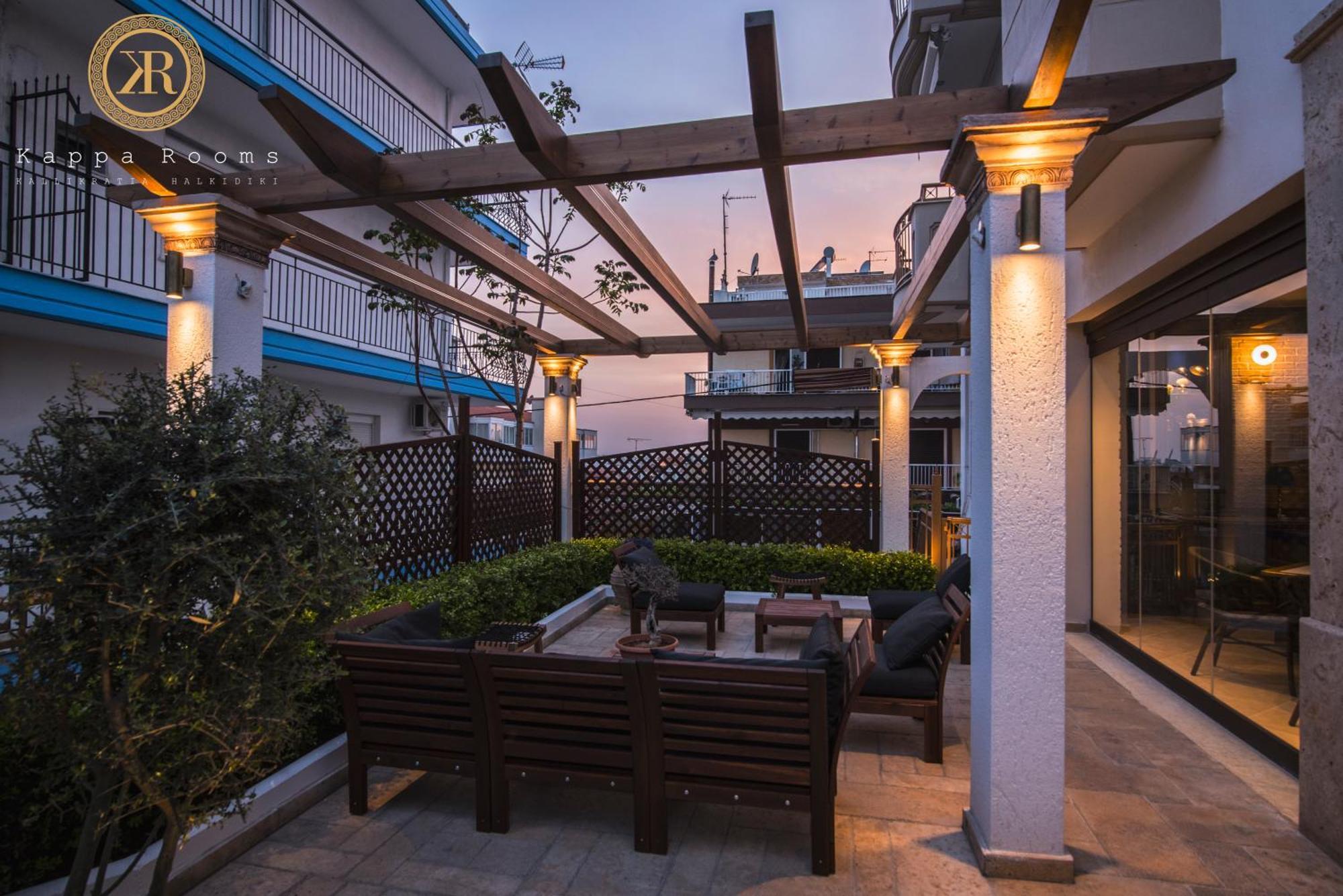Kappa Rooms Boutique Hotel Nea Kallikrateia Exterior foto